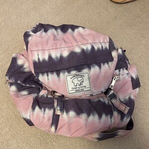 2/$25 Ivory Ella Drawstring Backpack